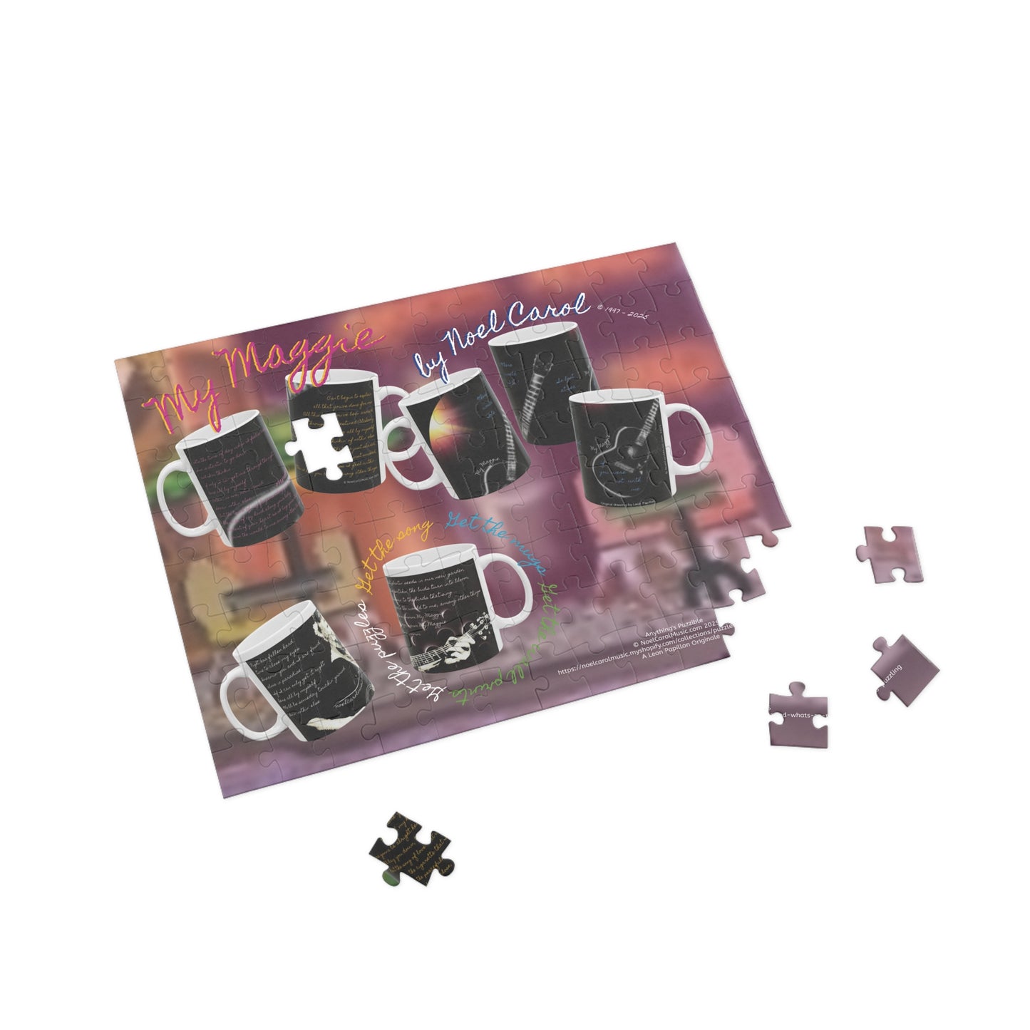 My Maggie Puzzle # 4 - MY MAGGIE by Noel Carol - Get the song. Get the mugs. Get the wall prints. Get the puzzles - Puzzle (96, 252, 500, 1000-Piece) # 1