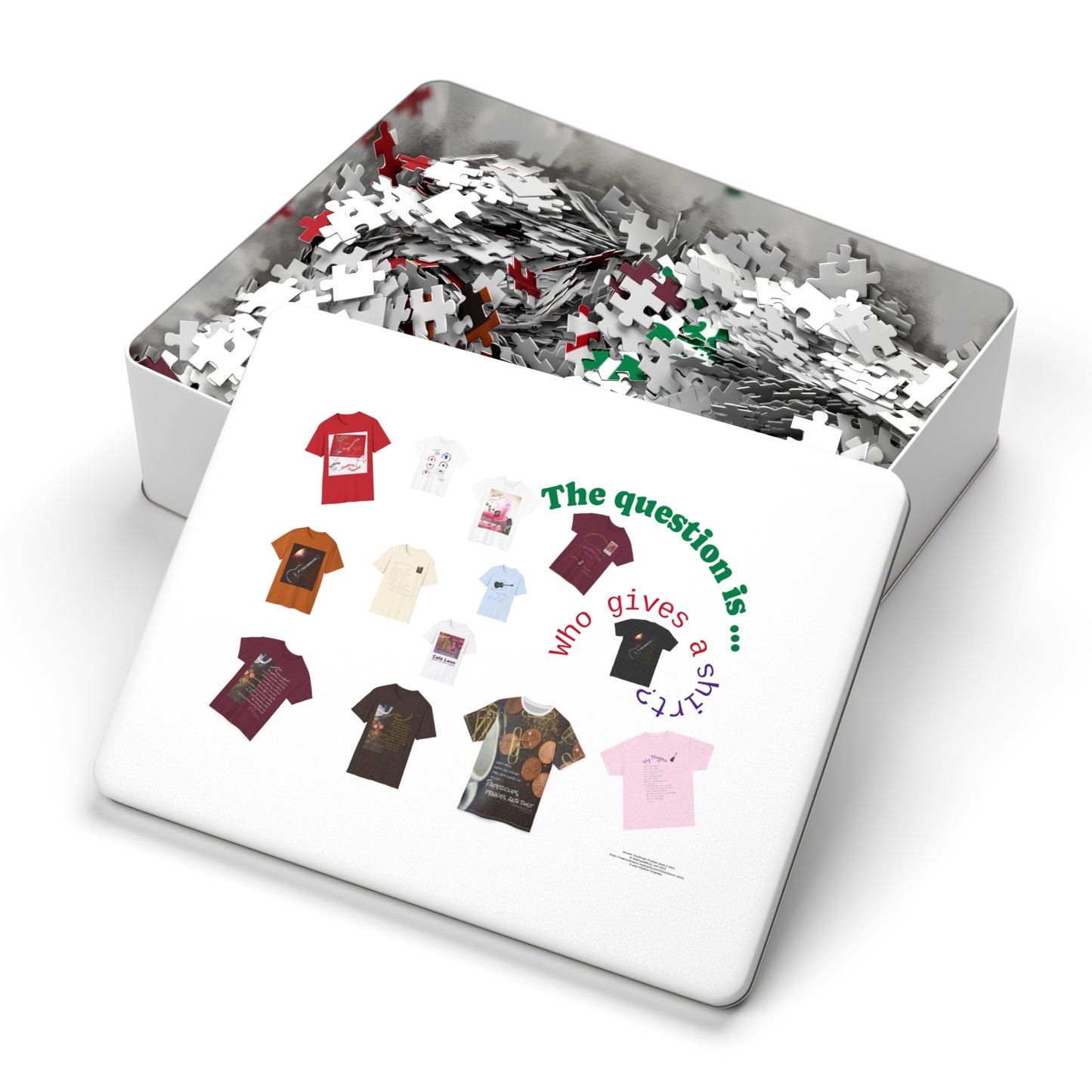The questionn is … Who gives a shirt? A Leon Papillon Originale - 1000 & 2000 piece puzzle