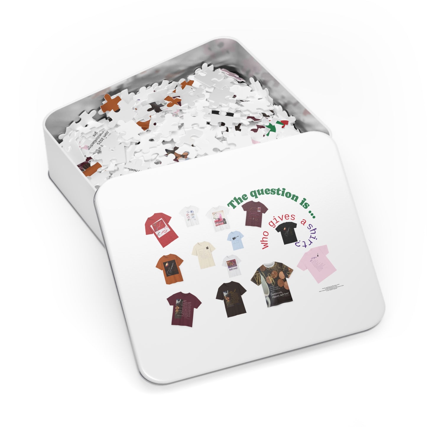 The questionn is … Who gives a shirt? A Leon Papillon Originale - 1000 & 2000 piece puzzle