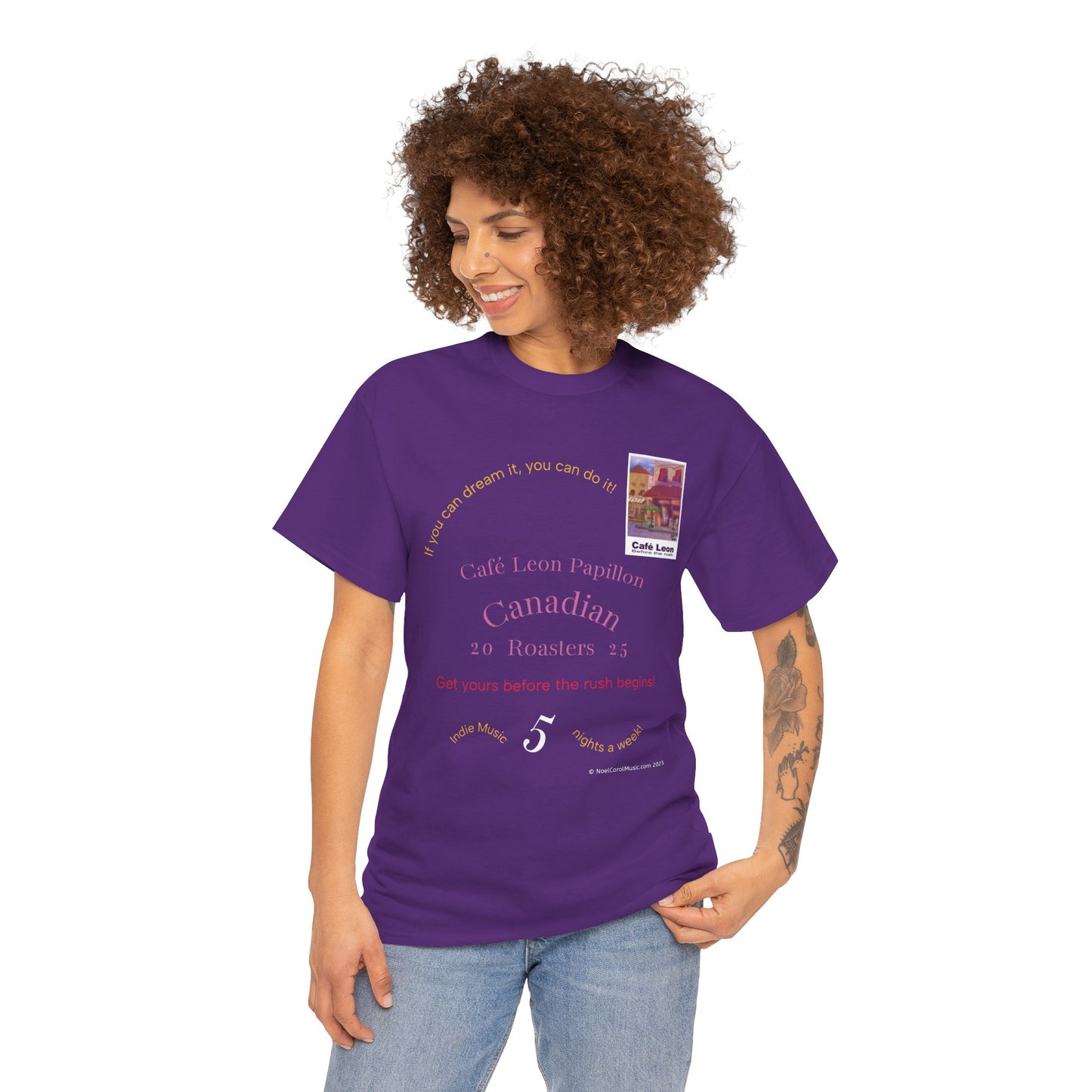 Cafe Leon - If you can dream it, you can do it! - A Leon Papillon Originale T-shirt #2