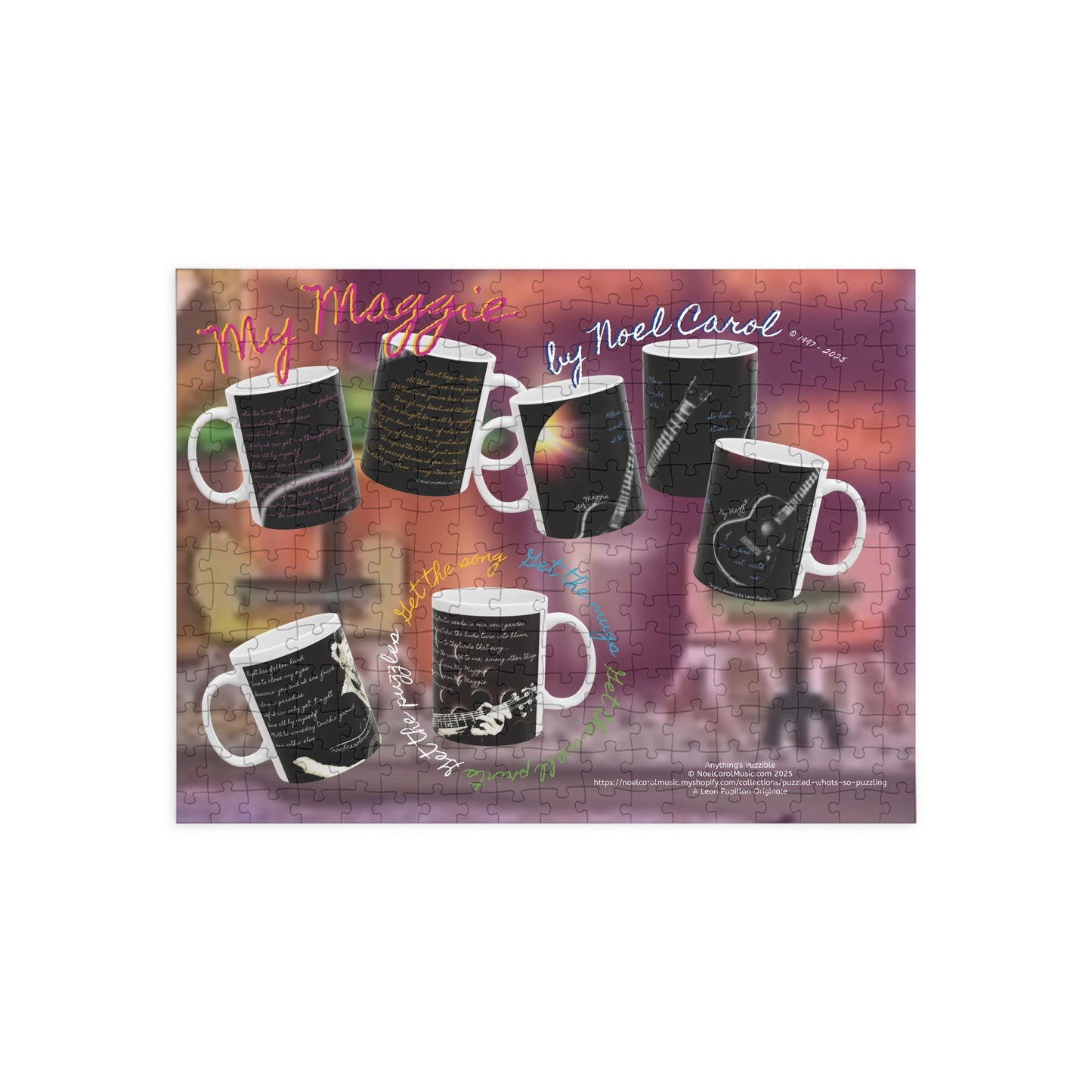 My Maggie Puzzle # 4 - MY MAGGIE by Noel Carol - Get the song. Get the mugs. Get the wall prints. Get the puzzles - Puzzle (96, 252, 500, 1000-Piece) # 1