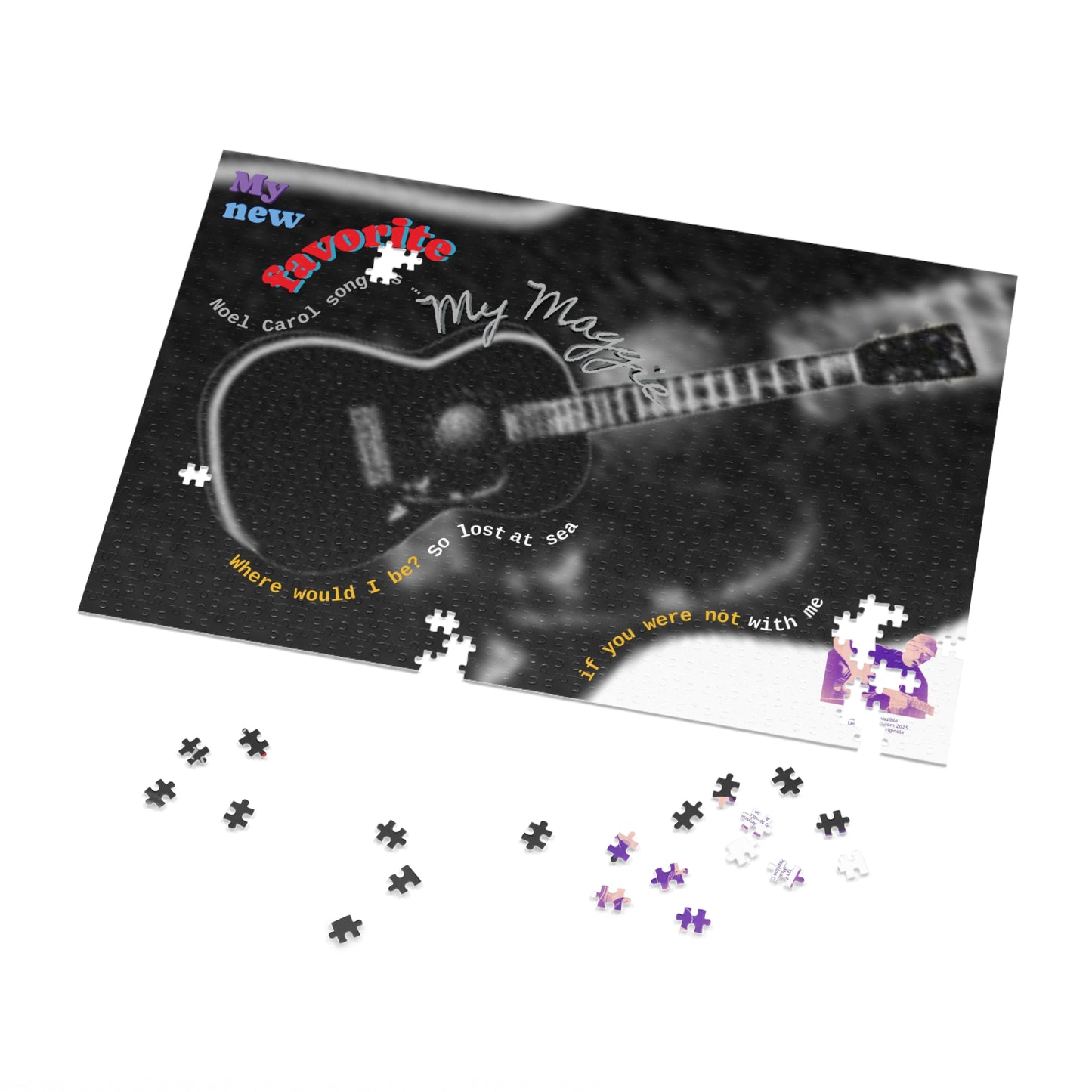 My New Favorite Noel Carol Song is My Maggie - 1000 & 2000 pce puzzle P # 2