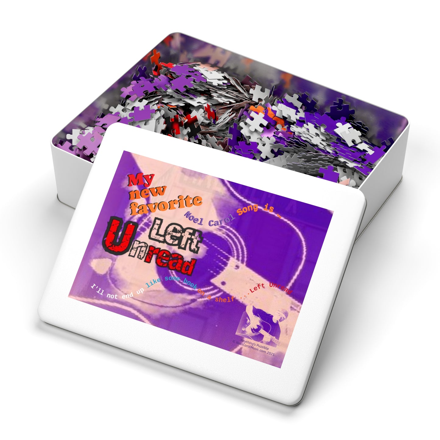 My New Favorite Noel Carol Song is Left Unread - Jigsaw Puzzle 1000 & 2000 pce - P # 1