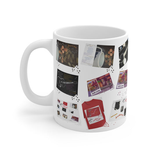 19 of our Puzzles on a Mug - 11oz Coffee Mug - A Leon Papillon Originale - NoelCarolMusic