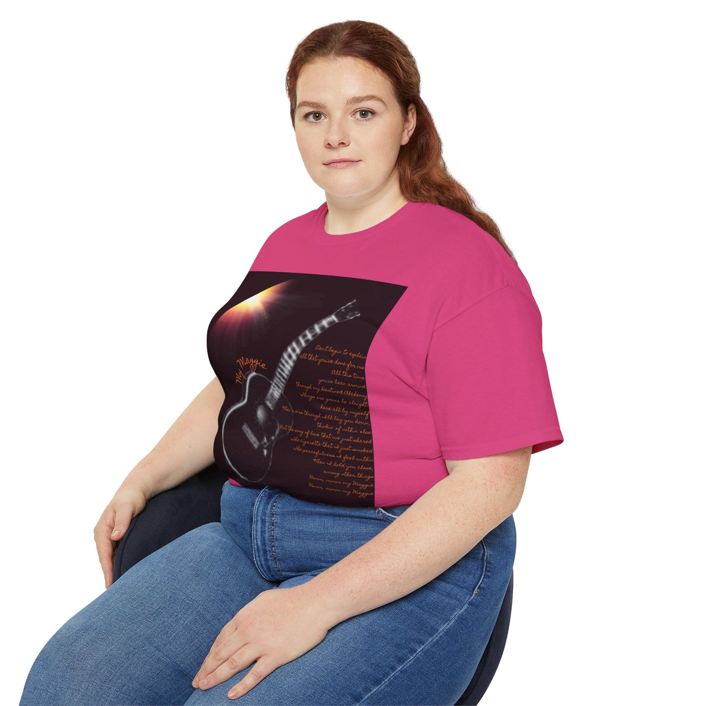 My Maggie T-shirt #3 - Can't begin to explain all that you've done for me … - A Noel Carol Originale
