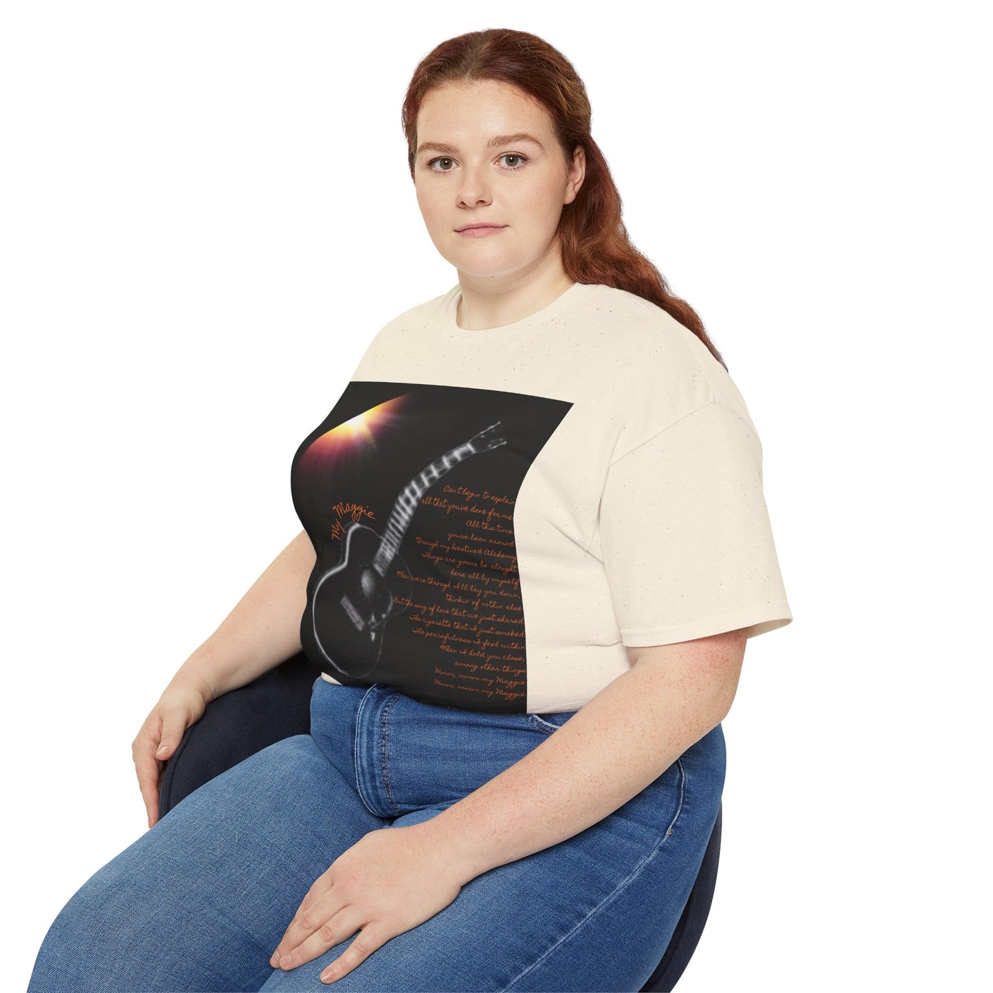 My Maggie T-shirt #3 - Can't begin to explain all that you've done for me … - A Noel Carol Originale