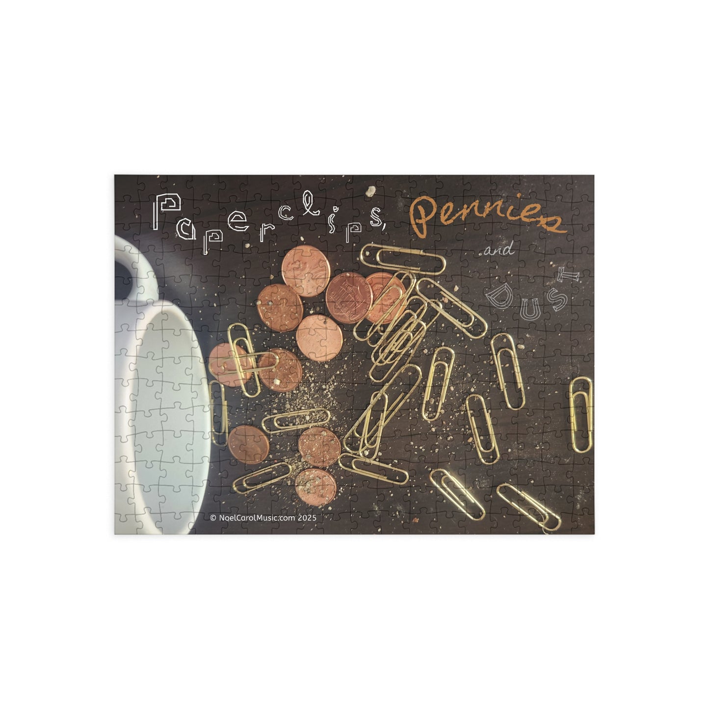 Paperclips, Pennies and Dust PUZZLE #1 (96, 252, 500, 1000-Piece)