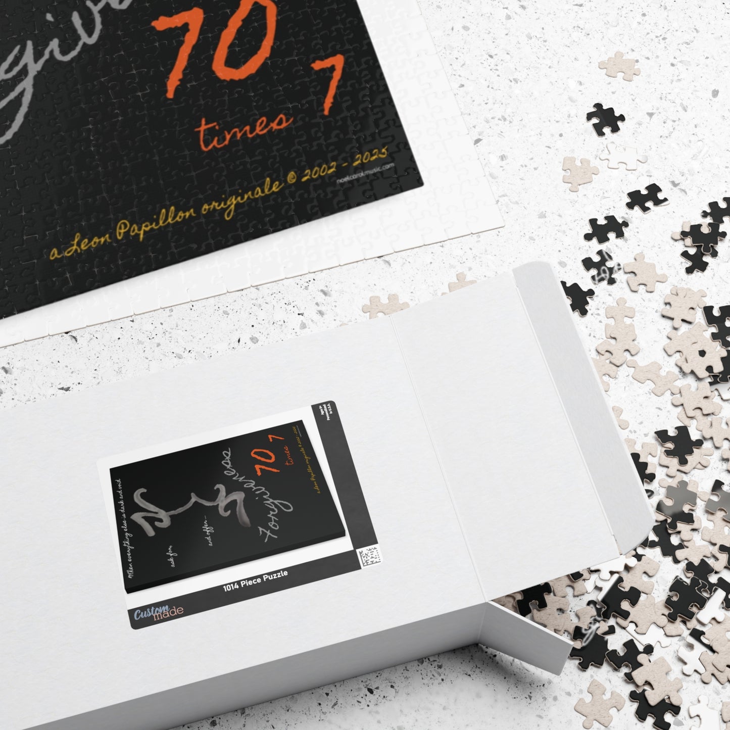 Forgiveness Puzzle # 3 (1014-piece) 19" x 28.5" - A Leon Papillon Originale