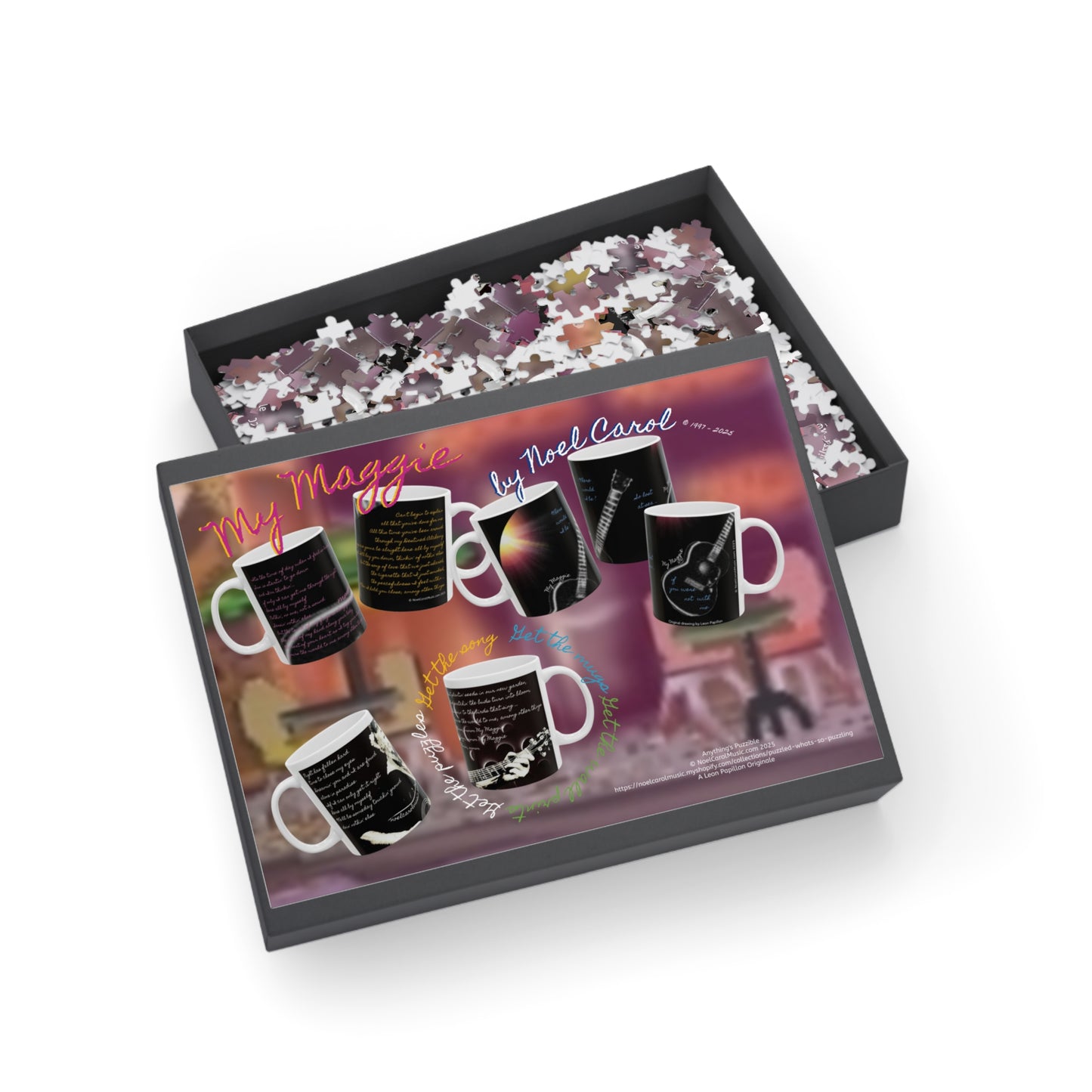 My Maggie Puzzle # 4 - MY MAGGIE by Noel Carol - Get the song. Get the mugs. Get the wall prints. Get the puzzles - Puzzle (96, 252, 500, 1000-Piece) # 1