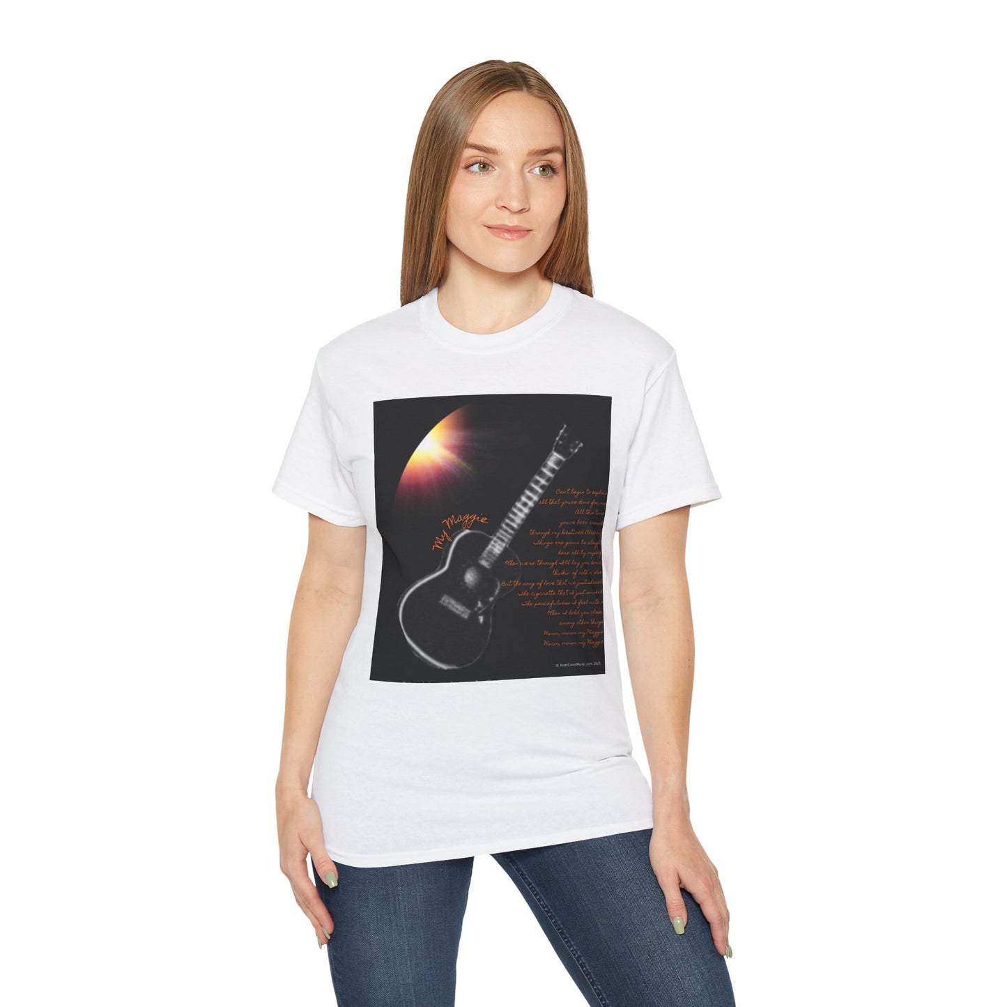 My Maggie T-shirt #3 - Can't begin to explain all that you've done for me … - A Noel Carol Originale