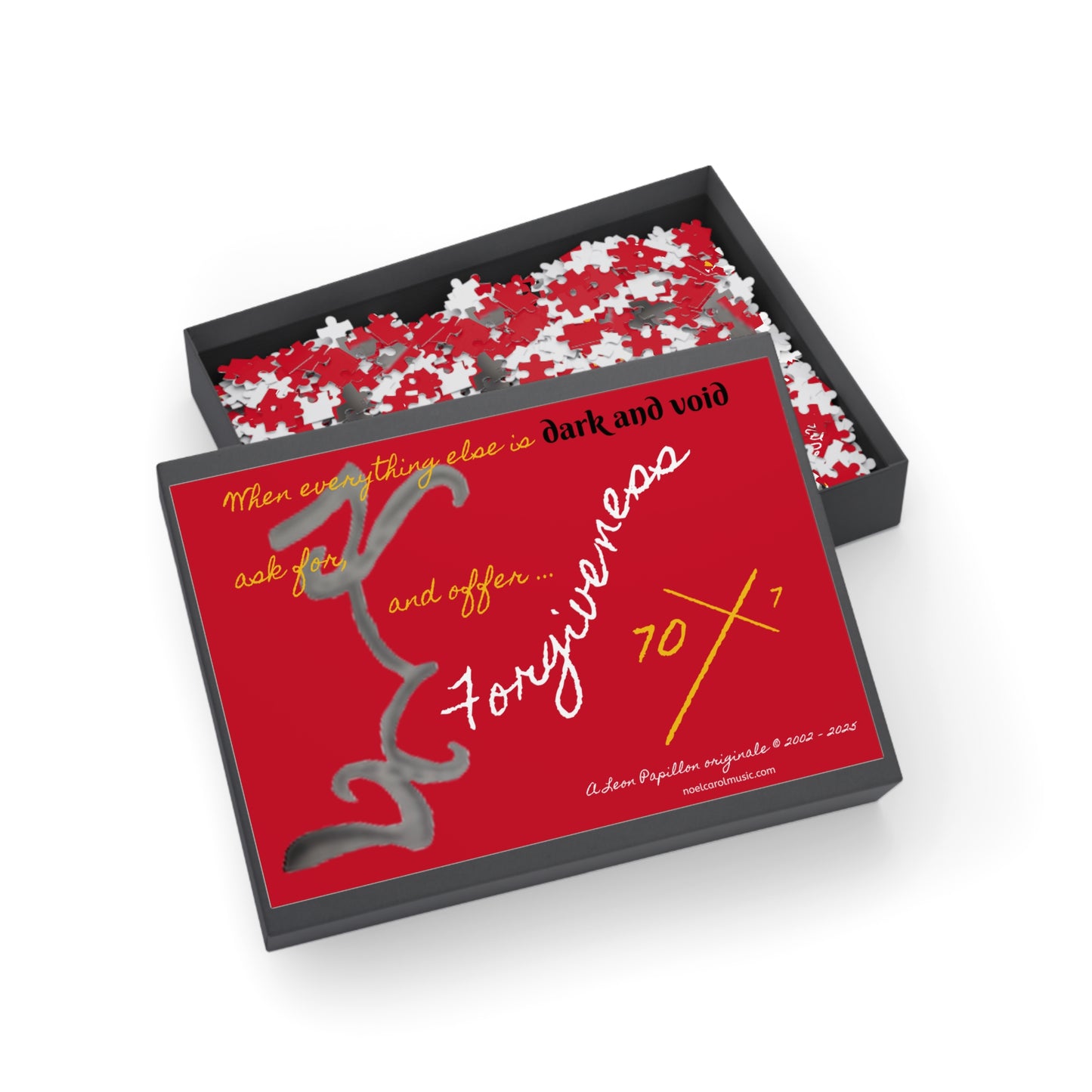 Forgiveness Puzzle #1 - 28" x 20" x 1000-Piece - A Leon Papillon Originale