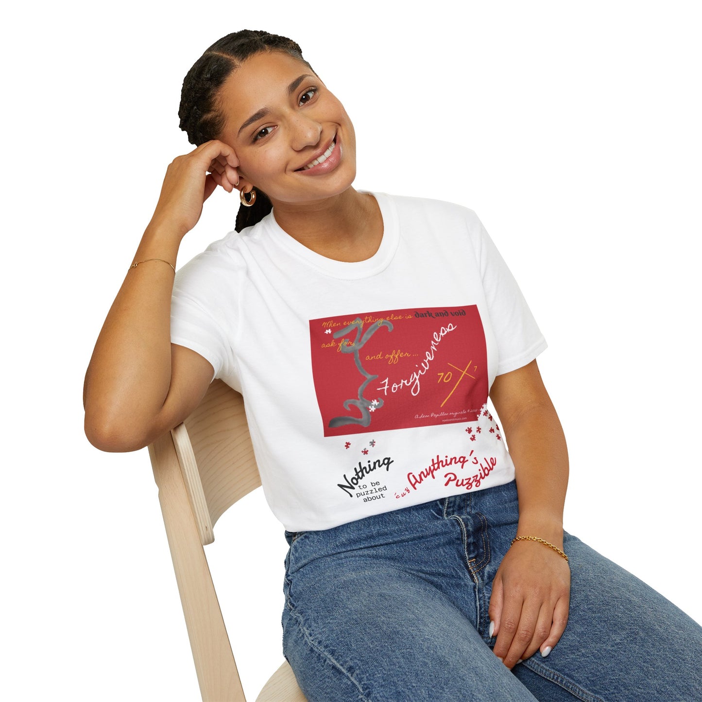 Forgiveness T-shirt # 1 - A Leon Papillon Originale