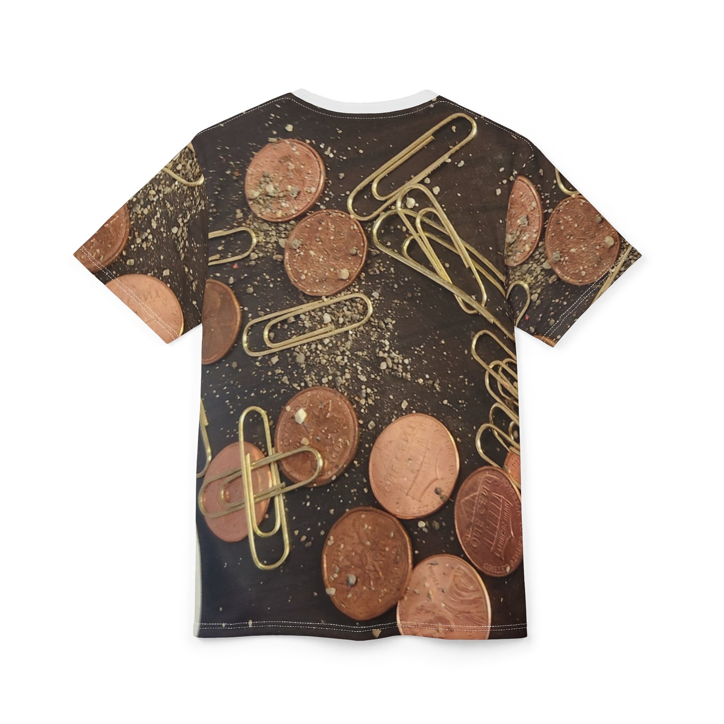 Paperclips, Pennies and Dust T-shirt #1 - Went through every last pocket then each single cup … A Noel Carol Originale