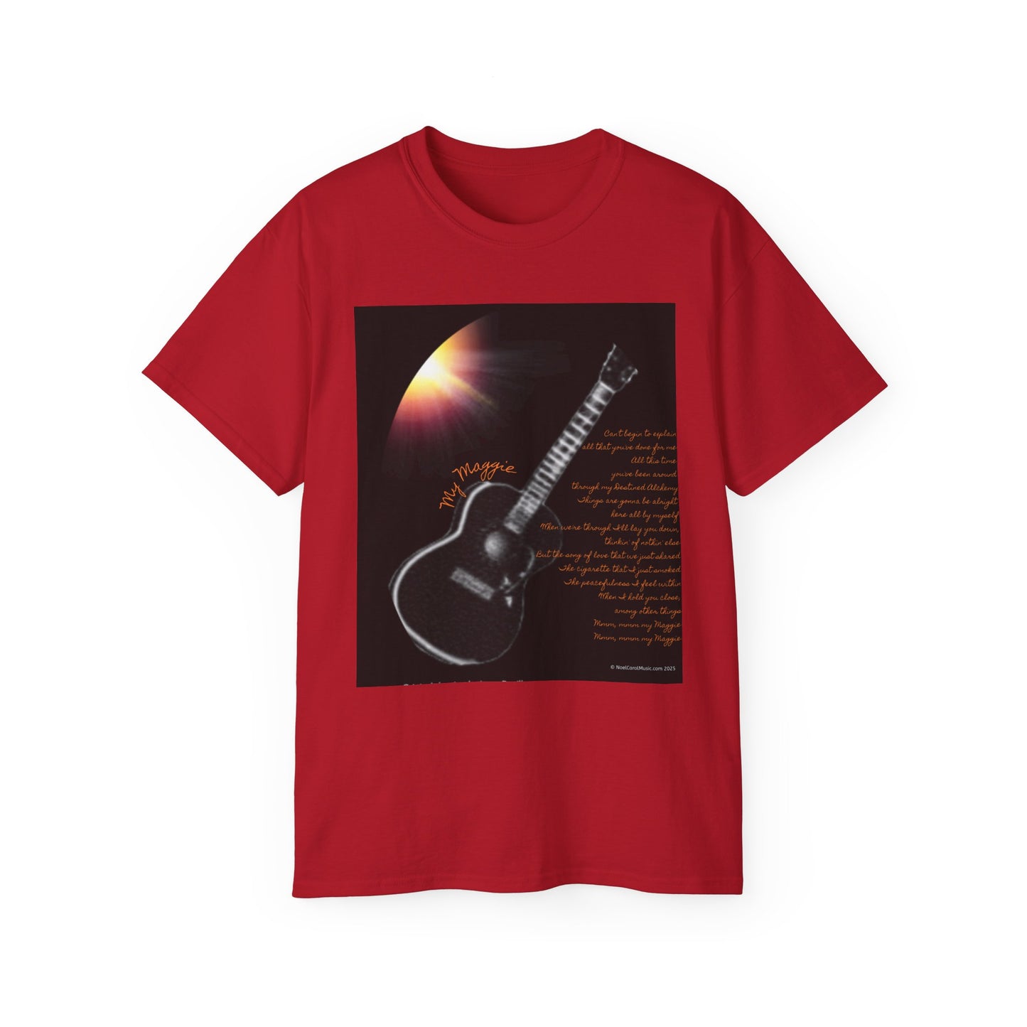 My Maggie T-shirt #3 - Can't begin to explain all that you've done for me … - A Noel Carol Originale