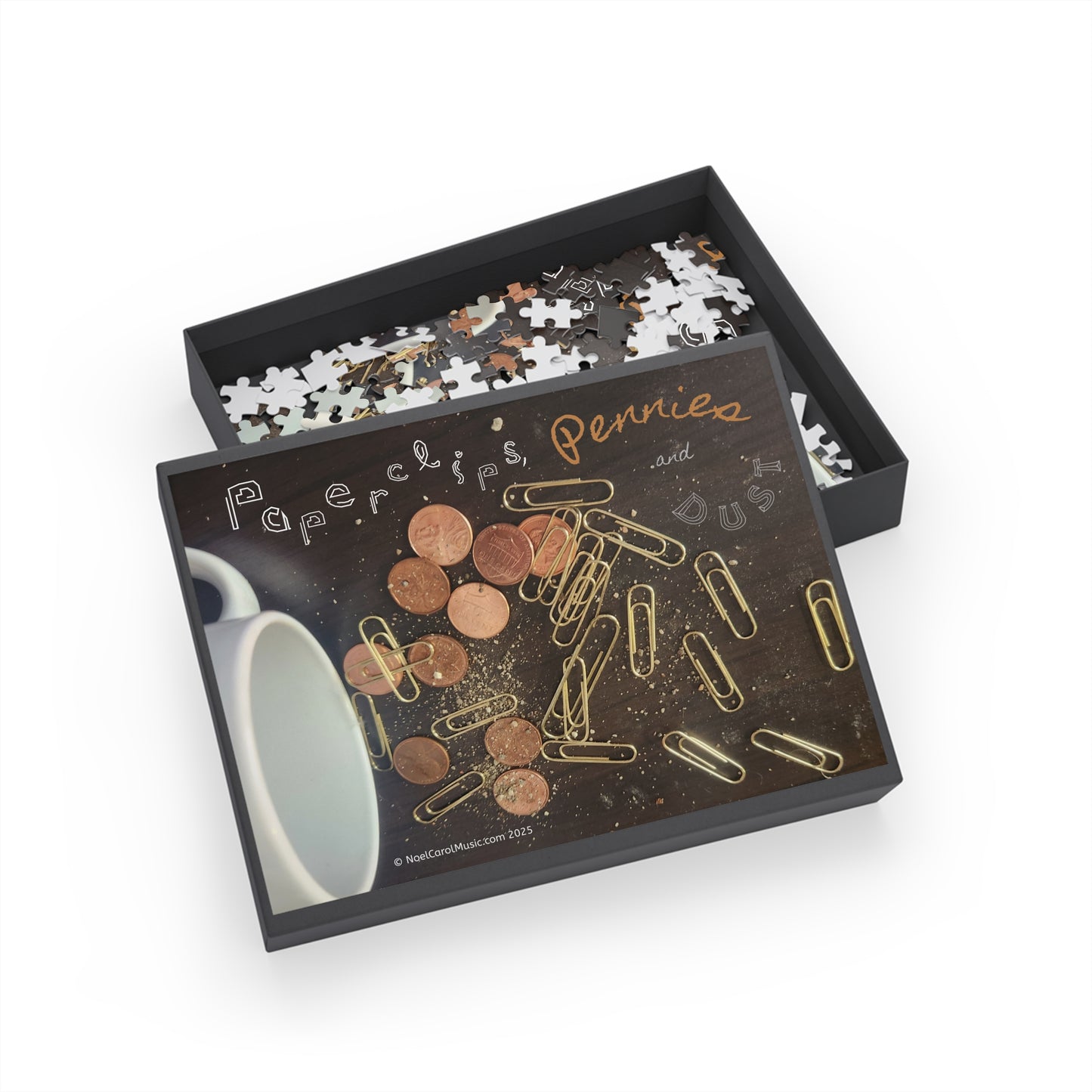 Paperclips, Pennies and Dust PUZZLE #1 (96, 252, 500, 1000-Piece)