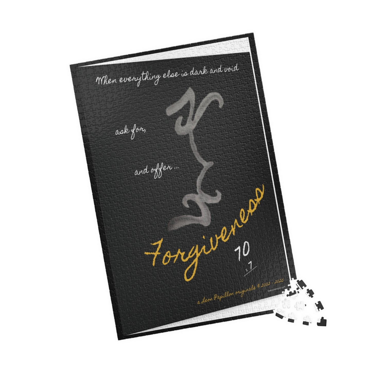 Forgiveness Puzzle # 2 (1014-piece) 19" x 28.5" - A Leon Papillon Originale
