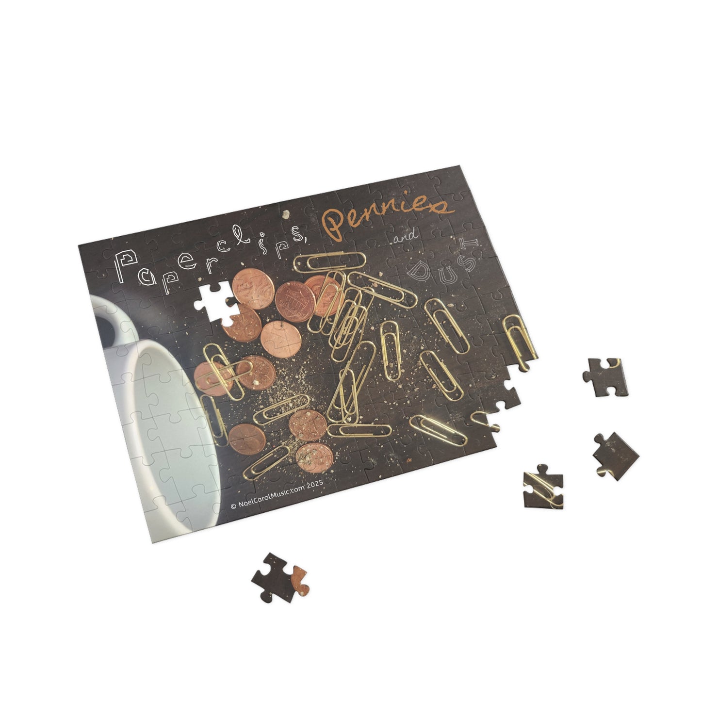Paperclips, Pennies and Dust PUZZLE #1 (96, 252, 500, 1000-Piece)