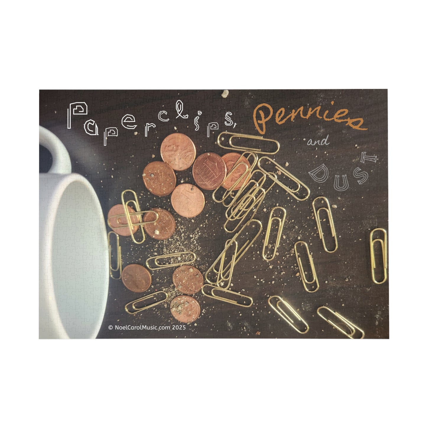 Paperclips, Pennies and Dust PUZZLE #1 (96, 252, 500, 1000-Piece)