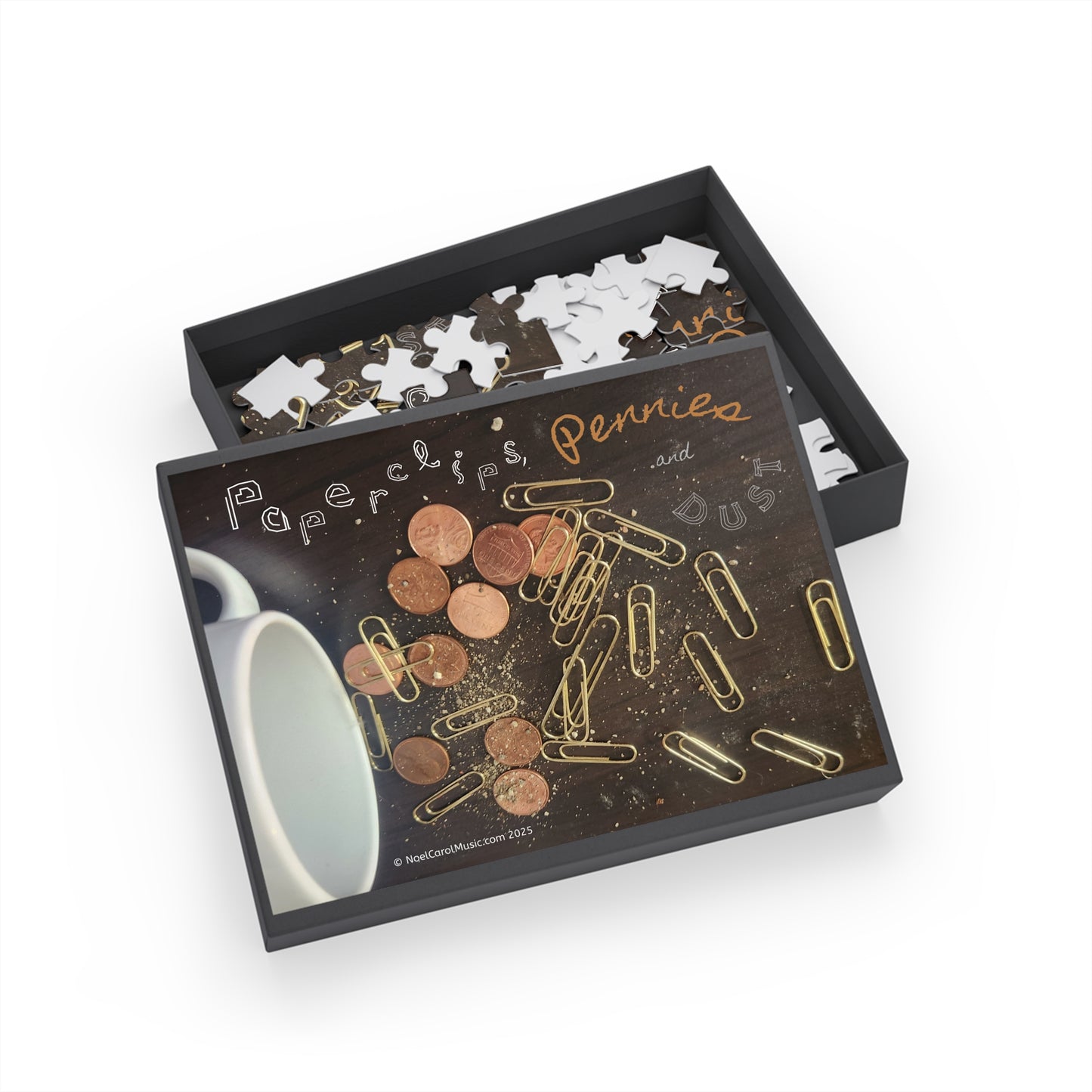 Paperclips, Pennies and Dust PUZZLE #1 (96, 252, 500, 1000-Piece)