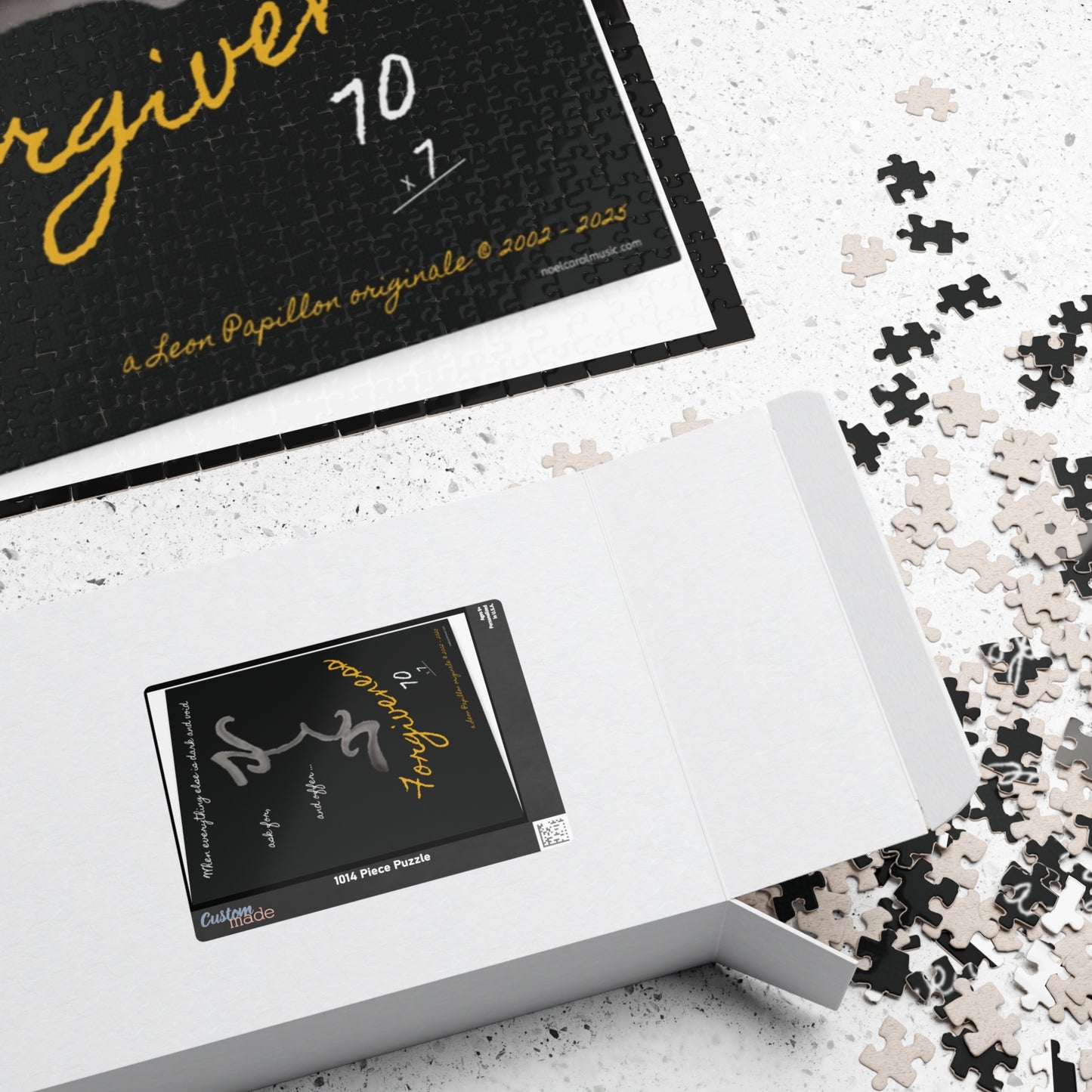 Forgiveness Puzzle # 2 (1014-piece) 19" x 28.5" - A Leon Papillon Originale