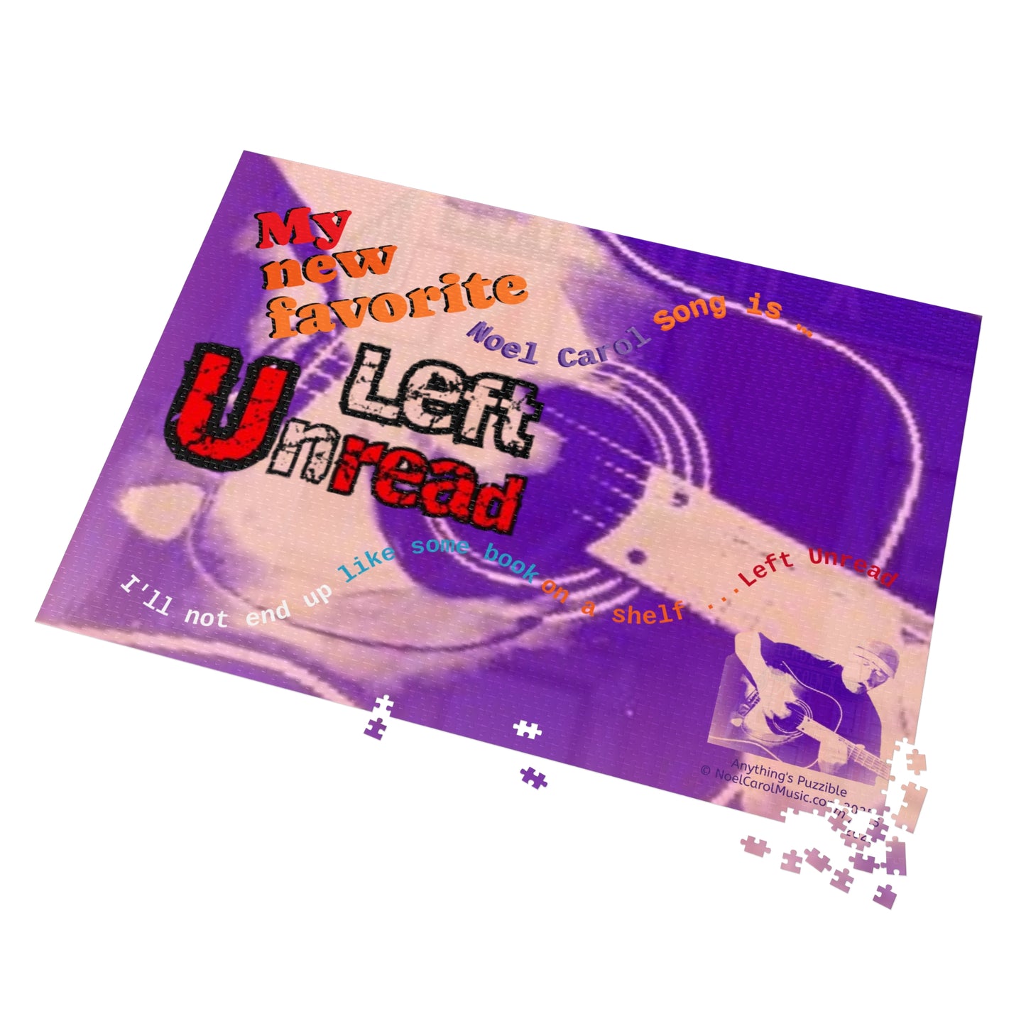 My New Favorite Noel Carol Song is Left Unread - Jigsaw Puzzle 1000 & 2000 pce - P # 1