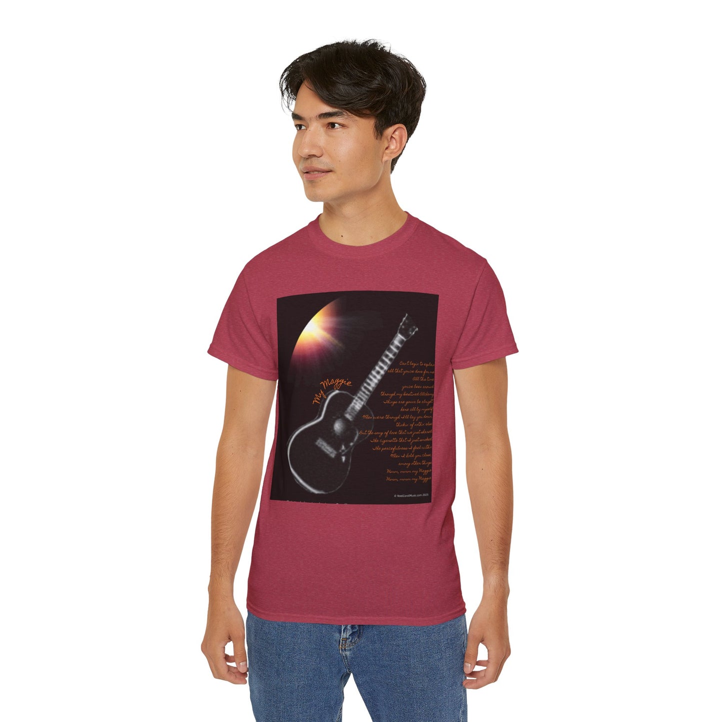 My Maggie T-shirt #3 - Can't begin to explain all that you've done for me … - A Noel Carol Originale