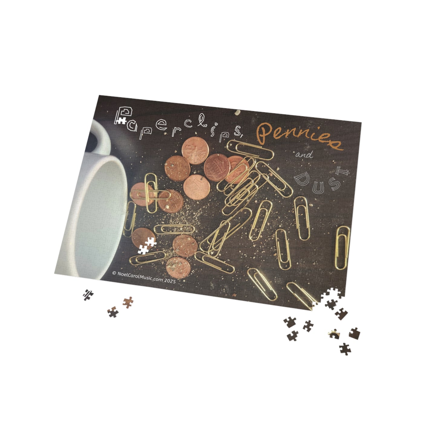 Paperclips, Pennies and Dust PUZZLE #1 (96, 252, 500, 1000-Piece)