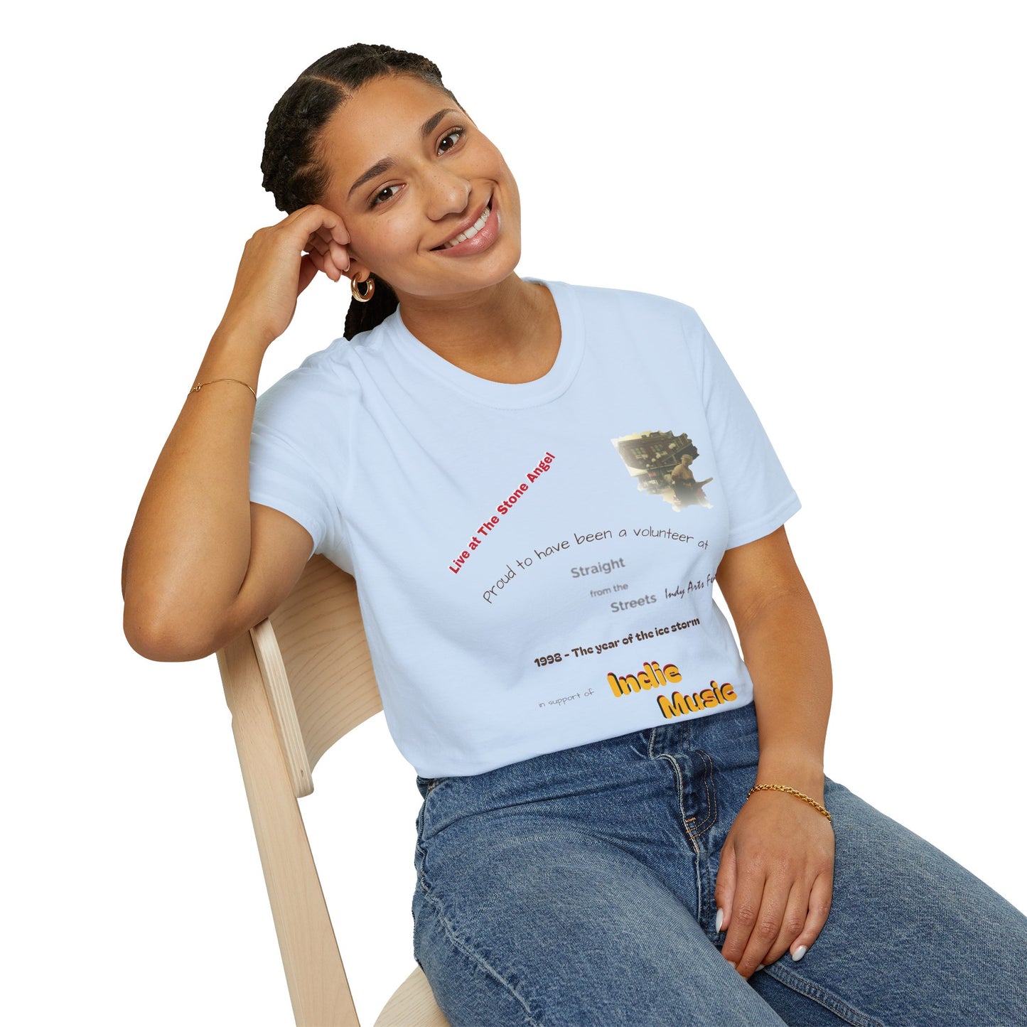 Proud to have been a volunteer at Straight from the Streets Indy Arts Fest T#3 T-shirt