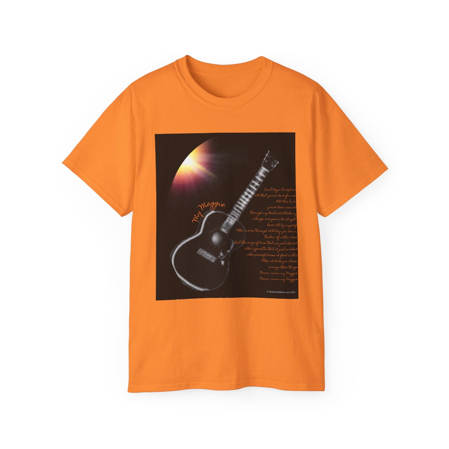 My Maggie T-shirt #3 - Can't begin to explain all that you've done for me … - A Noel Carol Originale