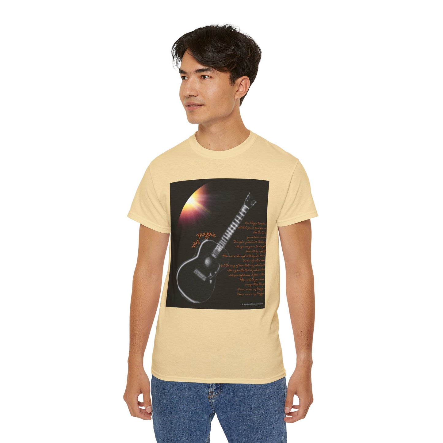 My Maggie T-shirt #3 - Can't begin to explain all that you've done for me … - A Noel Carol Originale