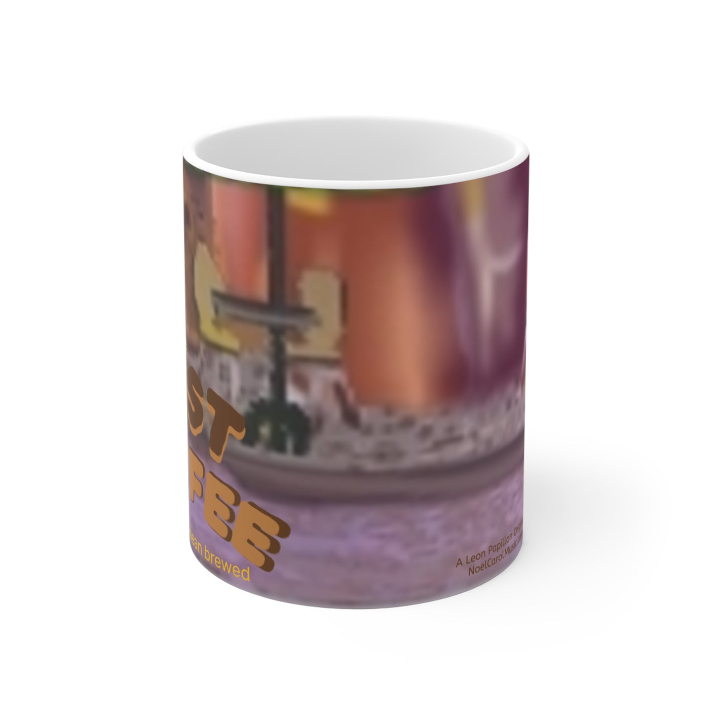 Cafe Leon Before the rush Mug # 2 - 11oz - A Leon Papillon Originale