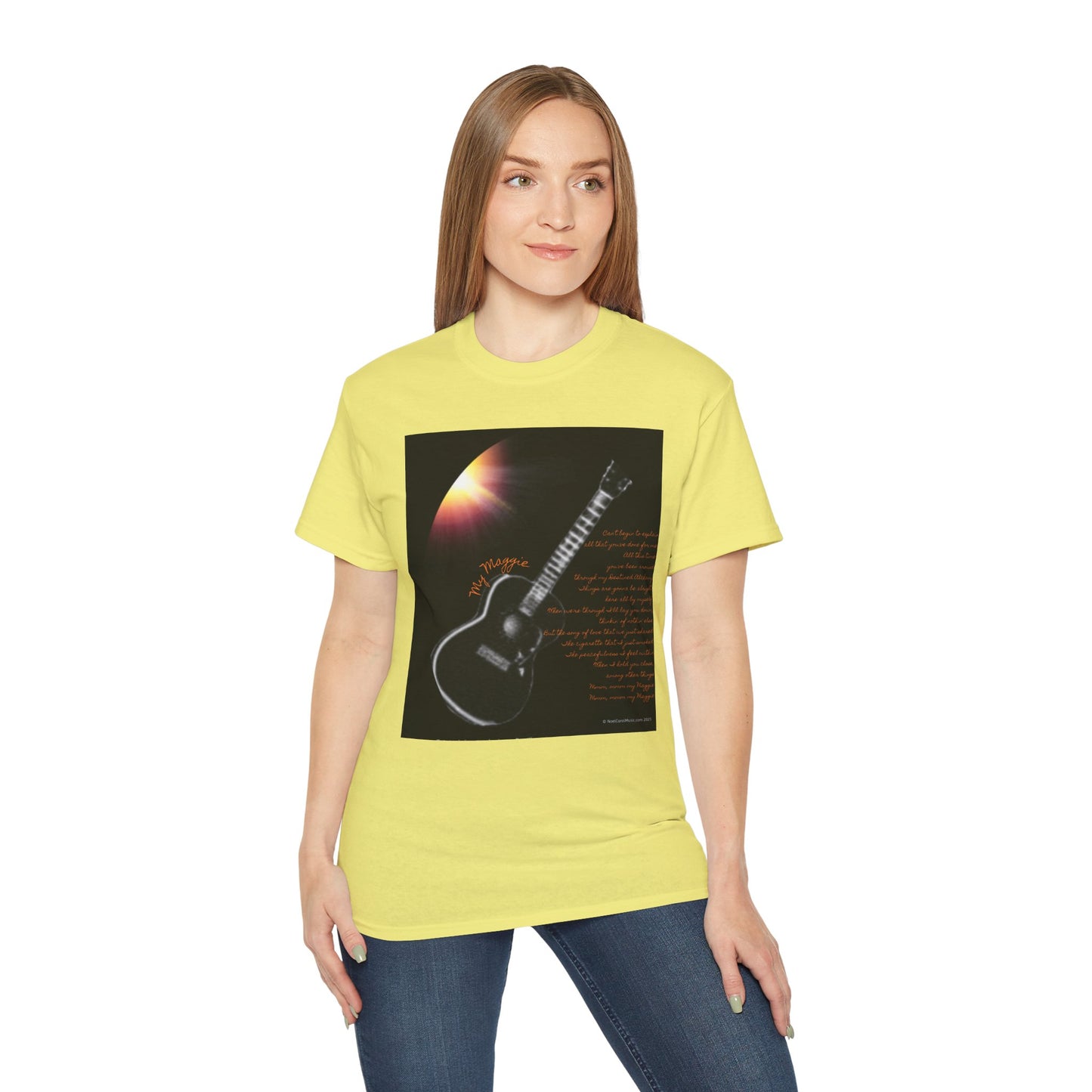 My Maggie T-shirt #3 - Can't begin to explain all that you've done for me … - A Noel Carol Originale