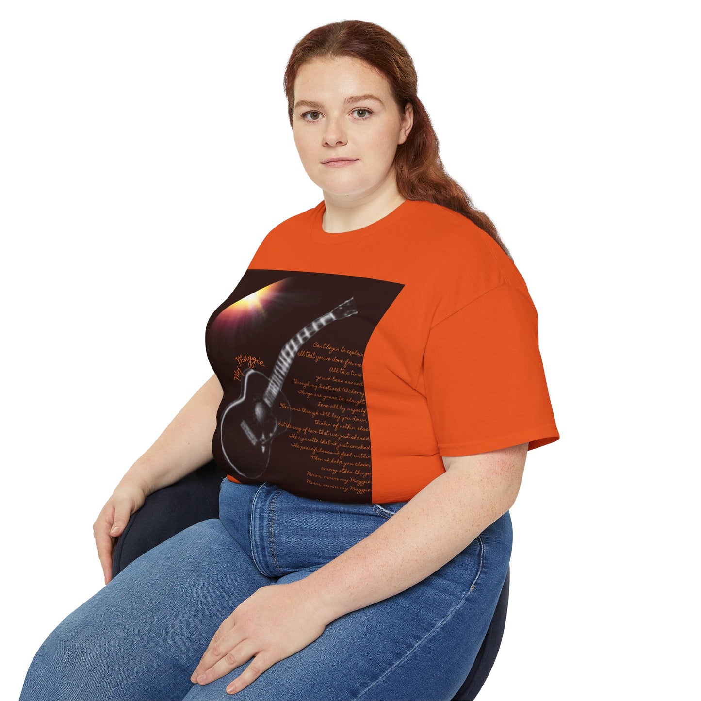 My Maggie T-shirt #3 - Can't begin to explain all that you've done for me … - A Noel Carol Originale