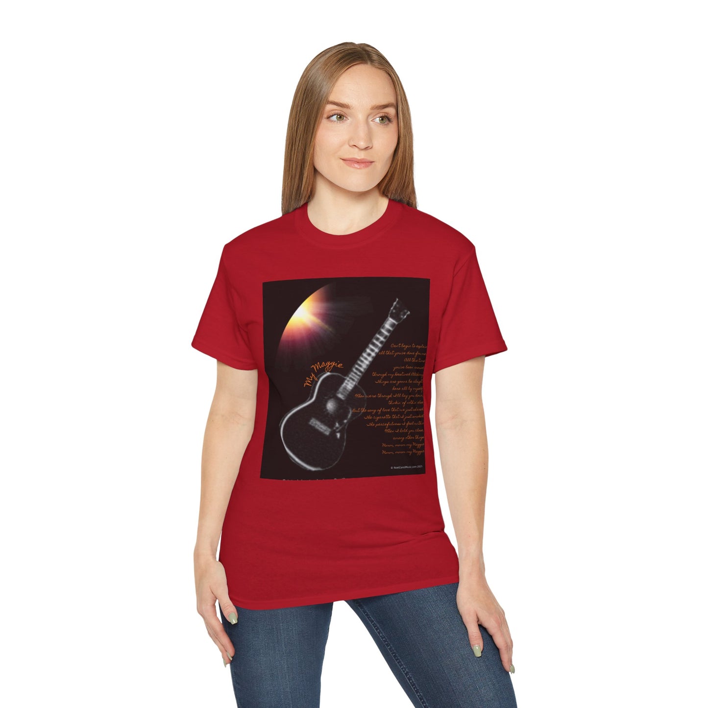 My Maggie T-shirt #3 - Can't begin to explain all that you've done for me … - A Noel Carol Originale