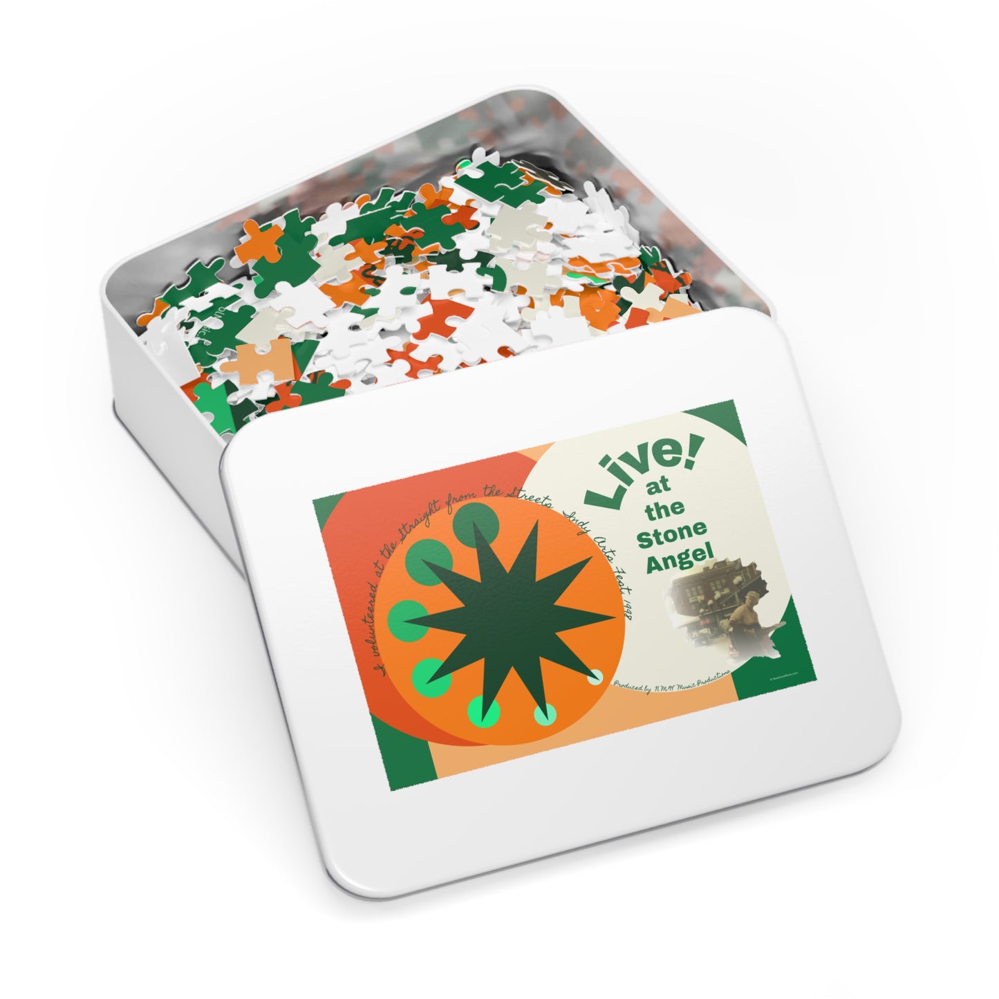 I volunteered at the Straight from the Streets Indy Arts Fest 1998 Live! at the Stone Angel Puzzle # 2