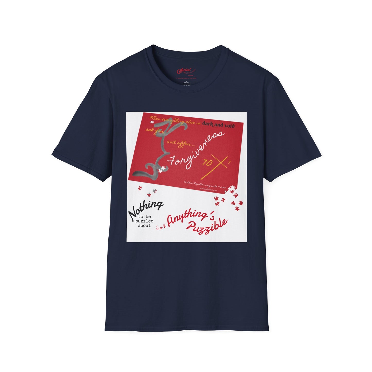 Forgiveness T-shirt # 1 - A Leon Papillon Originale