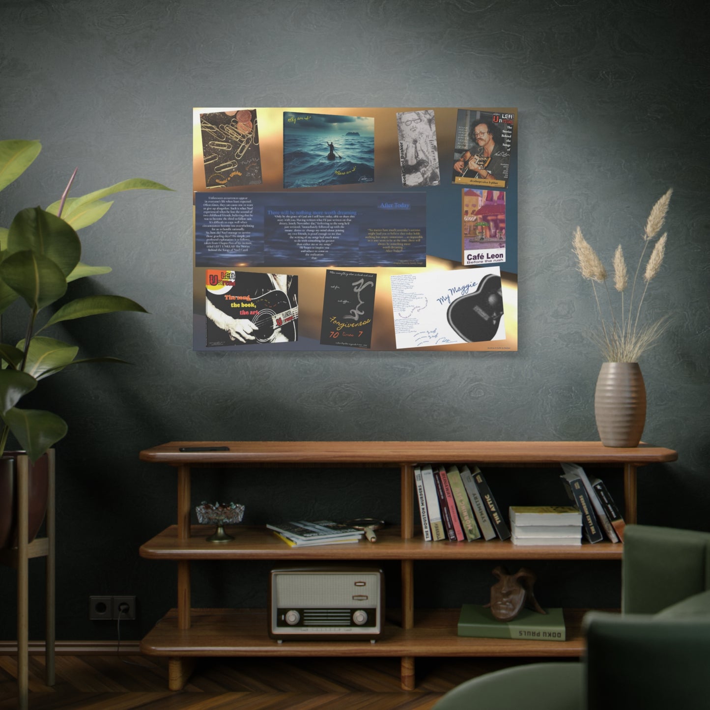 Collage of 9 Noel Carol Prints # 1 | 48" x 36" | A Noel Carol Originale