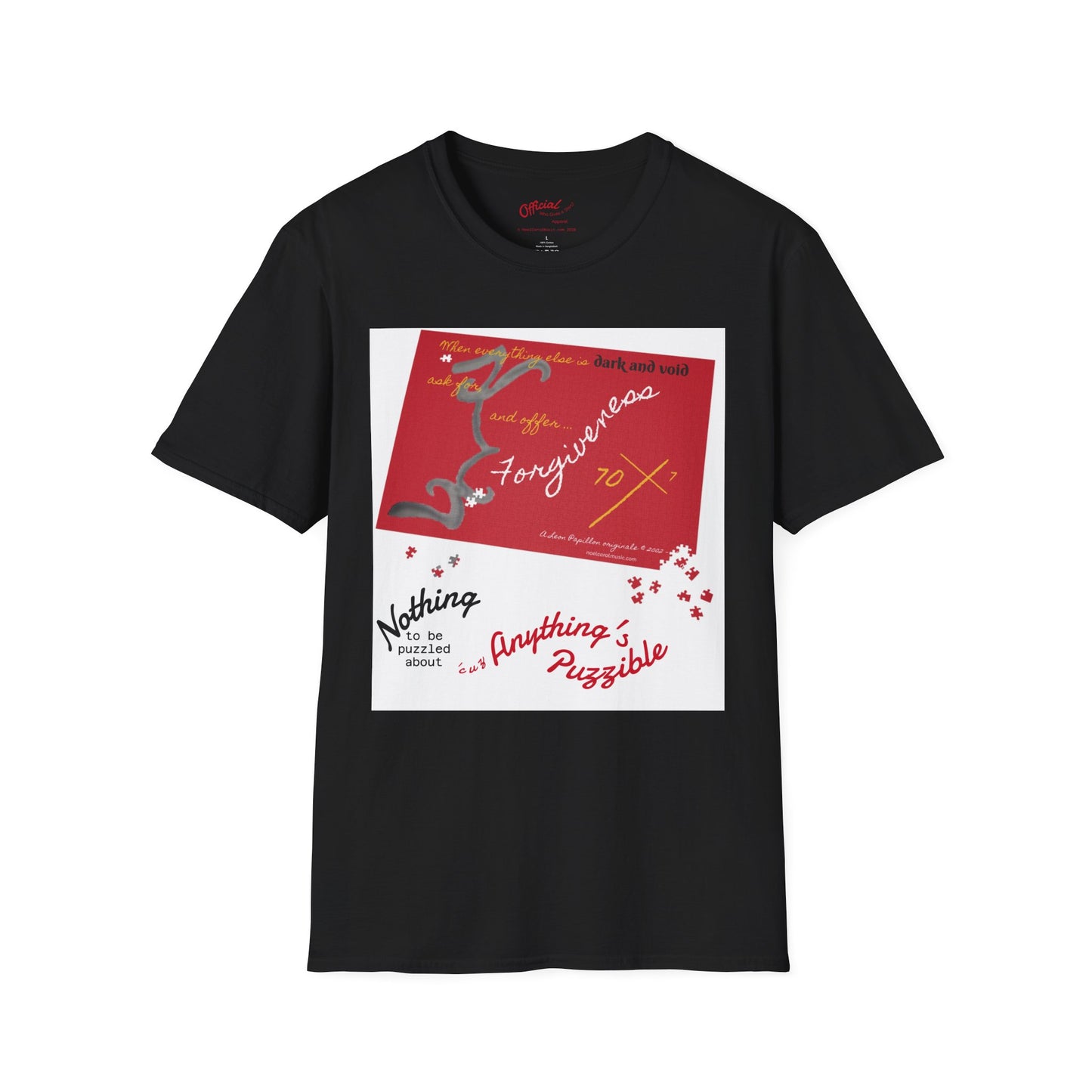 Forgiveness T-shirt # 1 - A Leon Papillon Originale