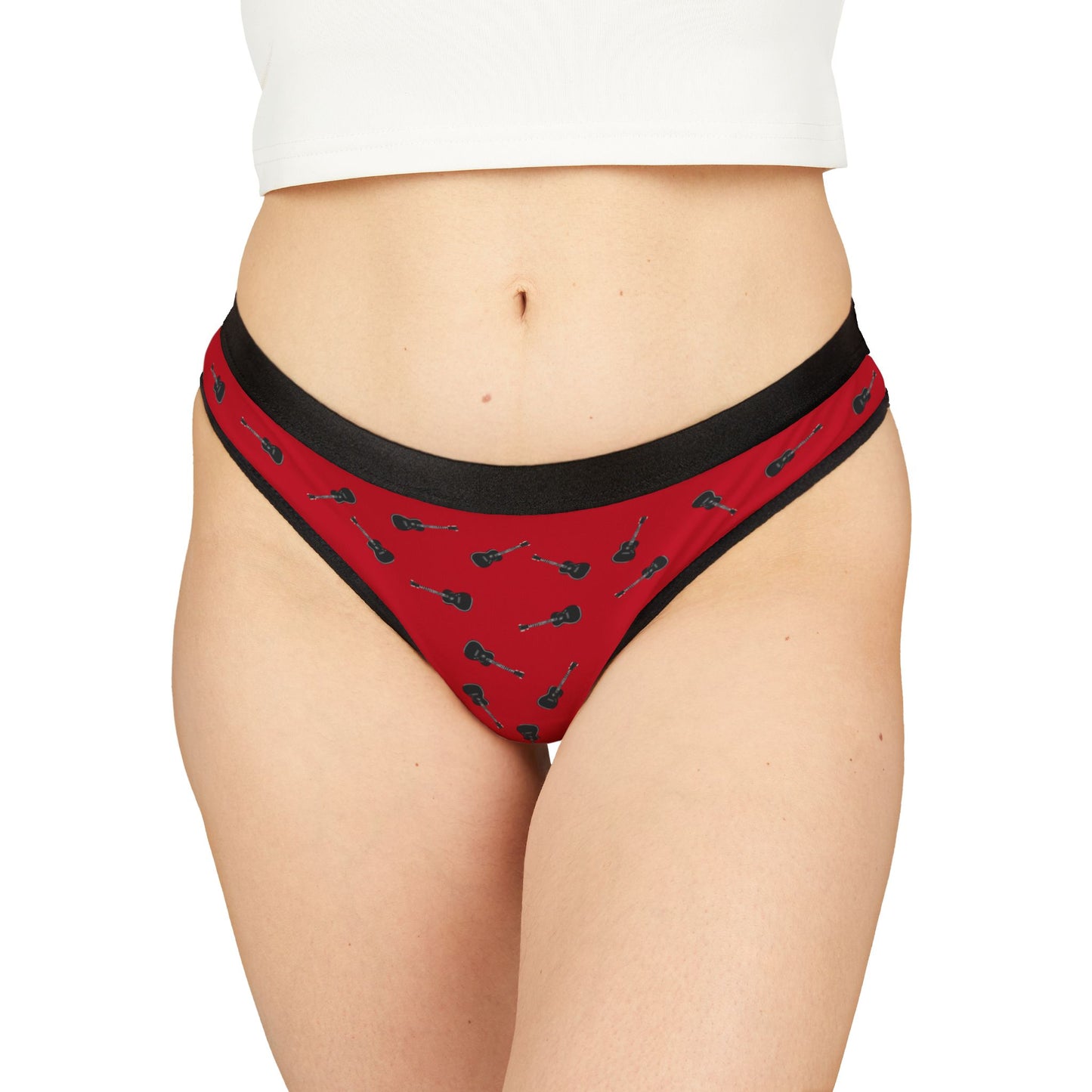My Maggie Women's Thongs Dark Red