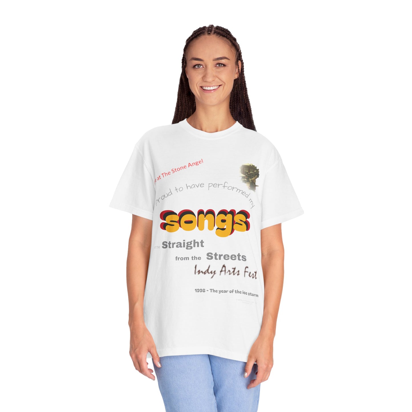 Proud to have performed my songs - Straight from the Streets Indy Arts Fest - T#2 T-shirt