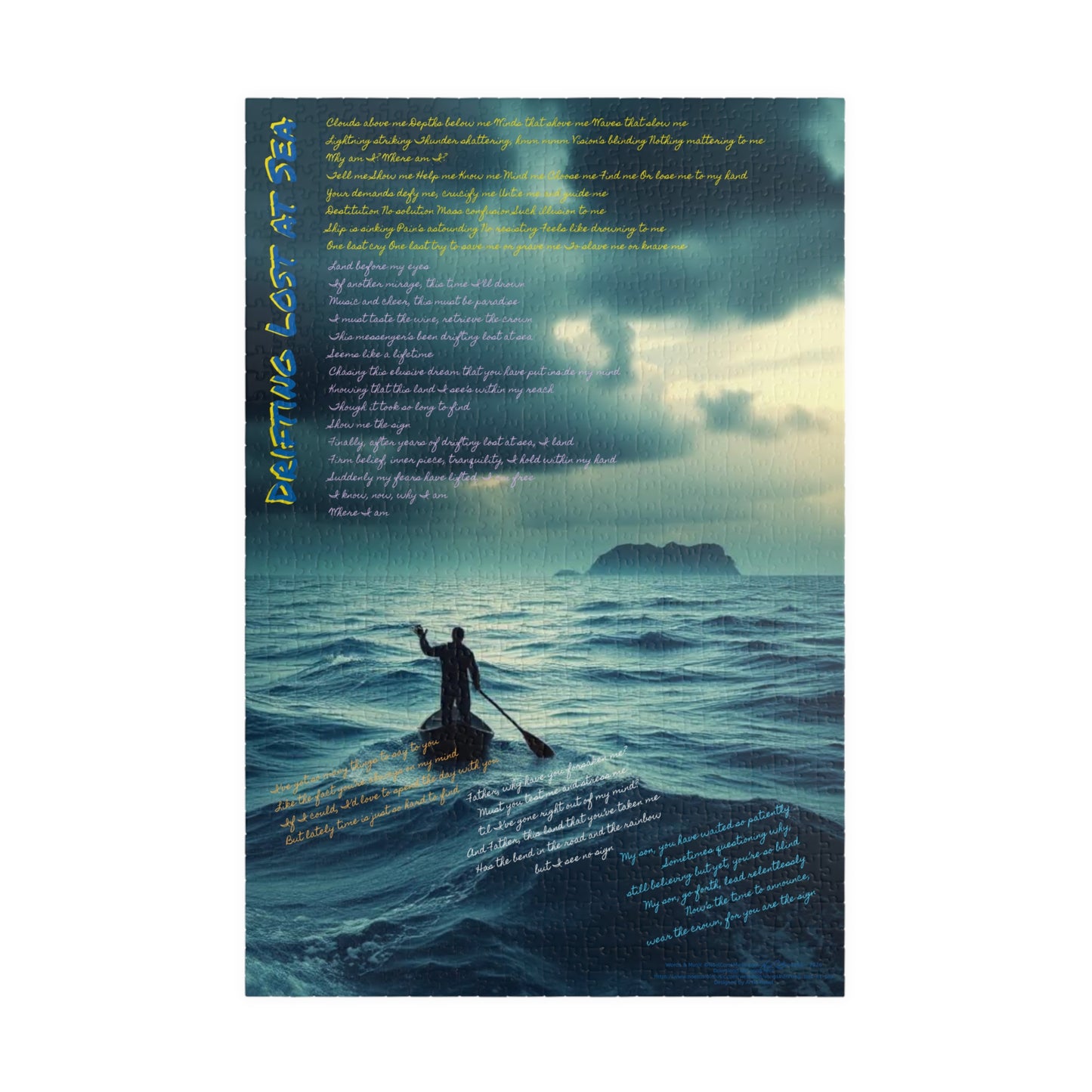 Drifting Lost at Sea | 1014-piece Puzzle | # P1