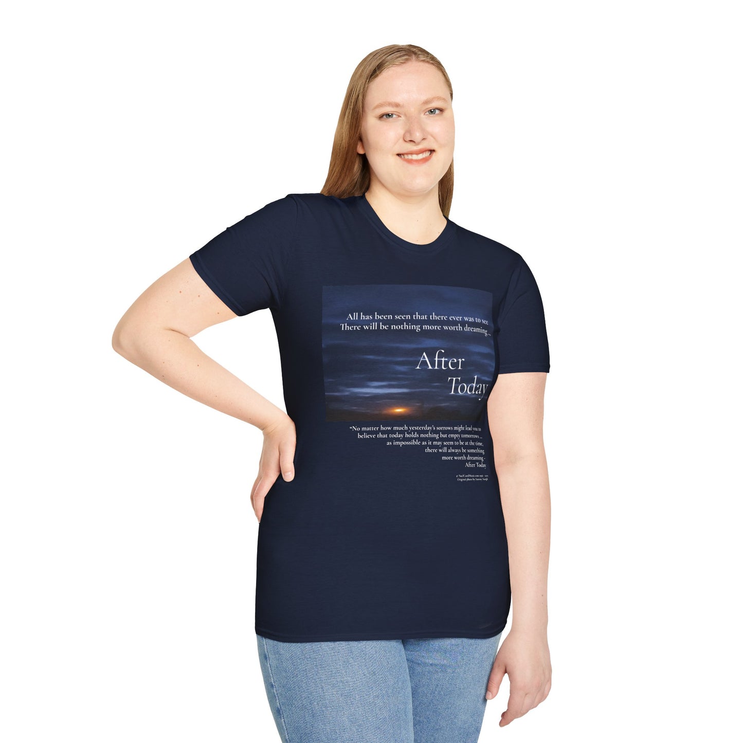 After Today T-shirt # 2 - A Noel Carol Originale