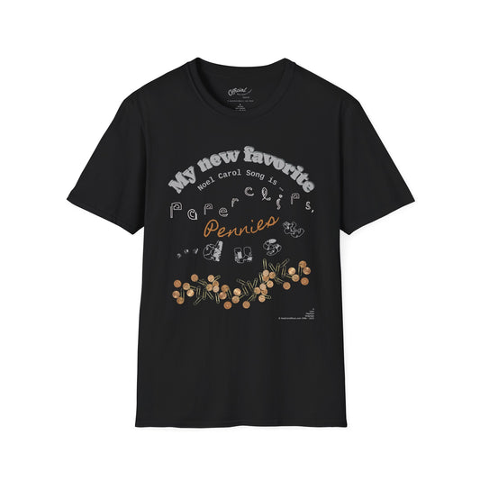 My New Favorite Noel Carol Song is … Paperclips, Pennies and Dust - A Leon Papillon Originale - Dark Colors T # 2