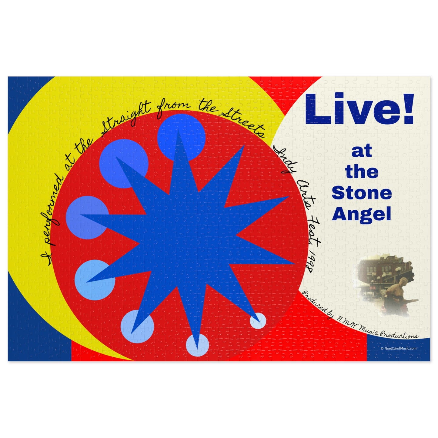 I perforrmed at the Straight from the Streets Indy Arts Fest 1998 Live! at the Stone Angel - Puzzle # 1