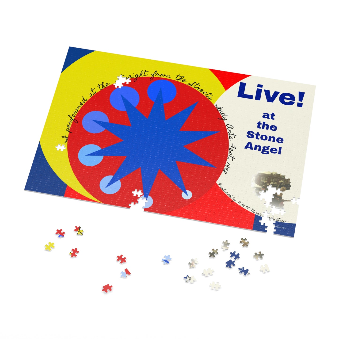 I perforrmed at the Straight from the Streets Indy Arts Fest 1998 Live! at the Stone Angel - Puzzle # 1