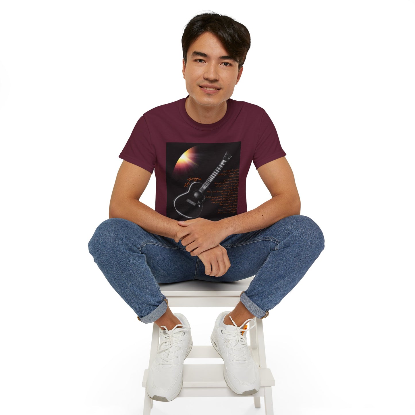 My Maggie T-shirt #3 - Can't begin to explain all that you've done for me … - A Noel Carol Originale