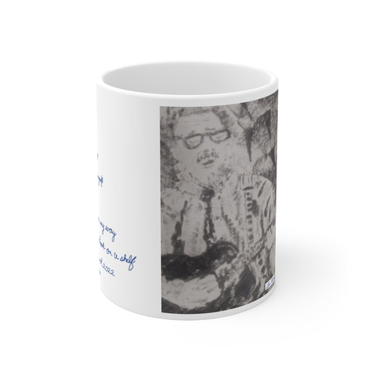 Left Unread Mug #2 - Thanks for becoming an original supporter of Left Unread - The stories behind the songs of Noel Carol - White Mug 11oz