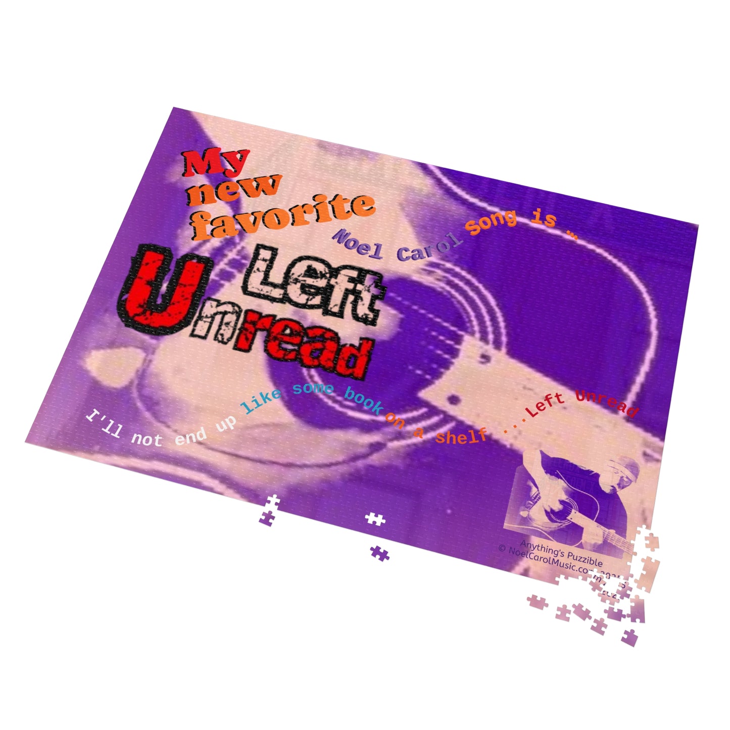 My New Favorite Noel Carol Song is Left Unread - Jigsaw Puzzle 1000 & 2000 pce - P # 1