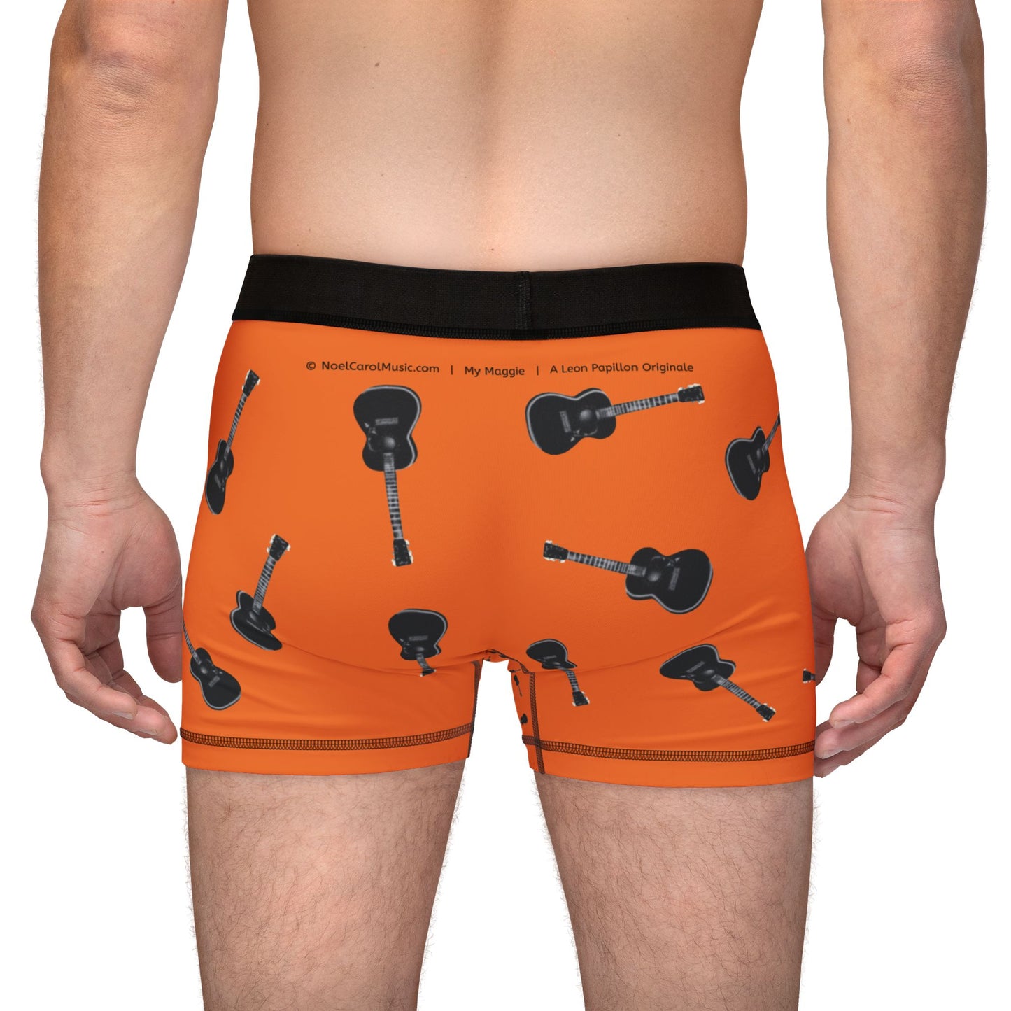 My Maggie Men's Boxers Orange
