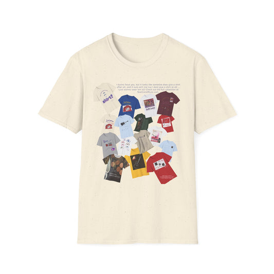 I dunno 'bout you, but it looks like someone does give a shirt after all, and it sure ain't me 'cuz I dont give a shirt at all … I just wanna wear 'em all! Check out the full collection at NoelCarolMusic.com. T # 1 Light colors